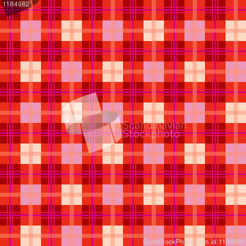 Image of stylish red abstract mesh extended