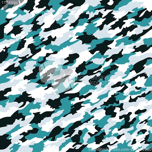 Image of aqua camouflage texture