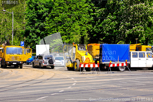 Image of New street works