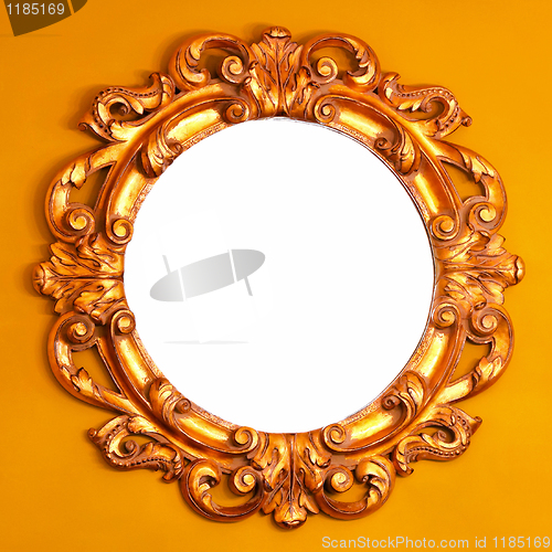 Image of Wooden mirror