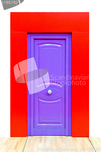 Image of Purple door