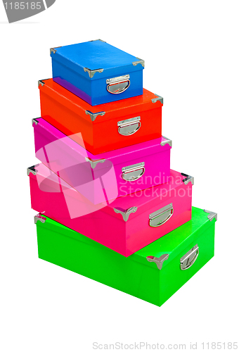 Image of Colour boxes