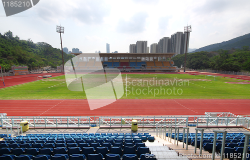 Image of Track Lanes and Stadium 