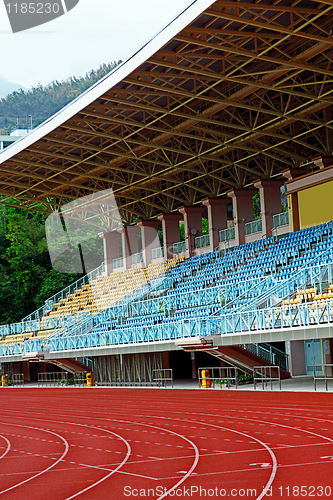 Image of Track Lanes and Stadium 