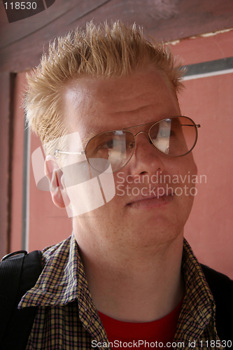 Image of Man wearing sunglasses