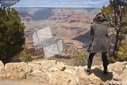 Image of Photographer Shooting at the Grand Canyon