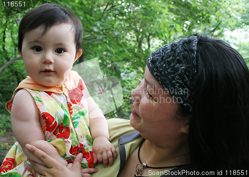 Image of Mother and daughter