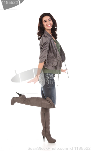 Image of beautiful young teenage woman