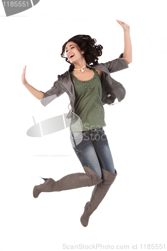 Image of beautiful young teenage woman