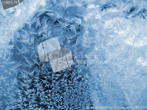 Image of frozen glass