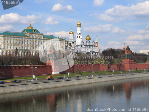 Image of kremlin in Moscow, Russia