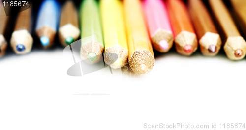 Image of Close-up pencil.