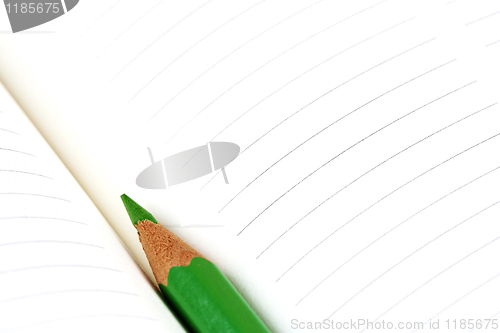 Image of Pencil and agenda