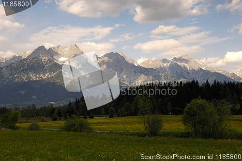 Image of Evening in the Alps