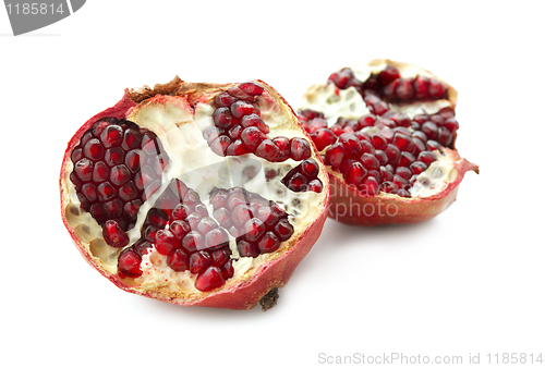 Image of tasty pomegranate fruit