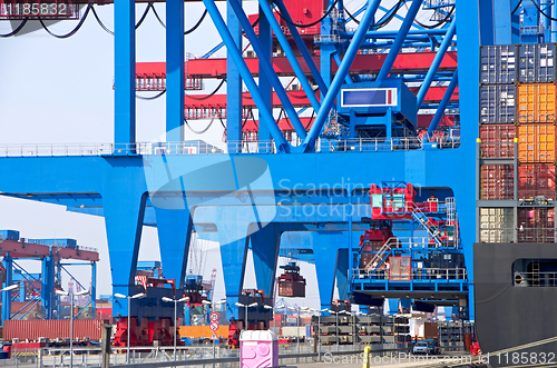 Image of container terminal germany