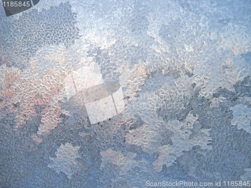 Image of frosty natural pattern