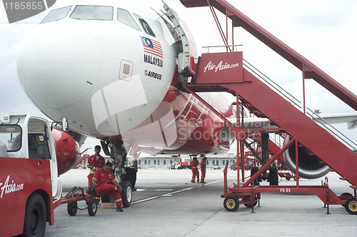 Image of Airplane at airport