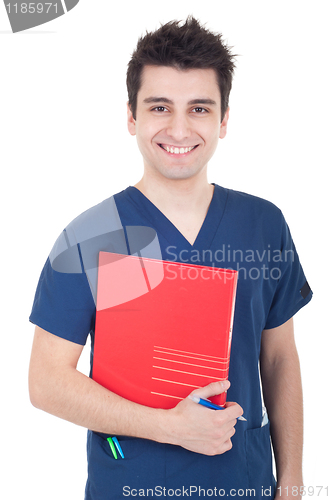Image of Doctor holding folder