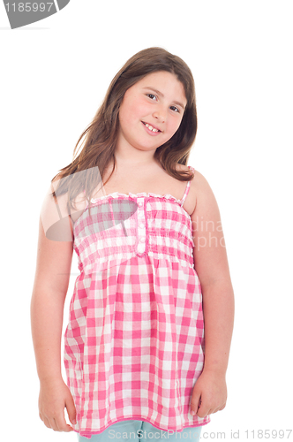 Image of Little girl smiling