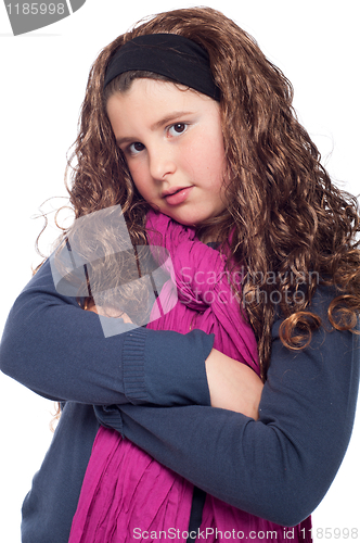 Image of Little girl posing