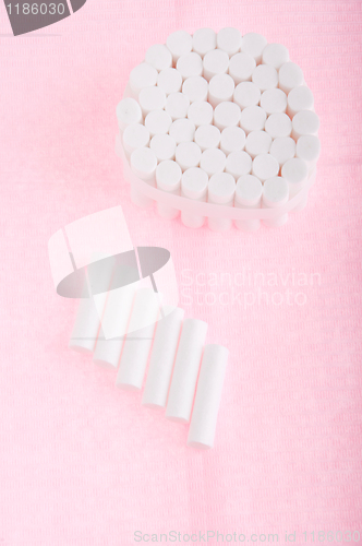 Image of Dental cotton rolls