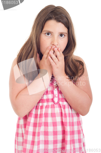 Image of Surprised girl