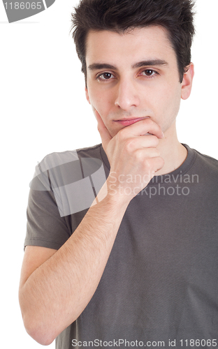 Image of Pensive man