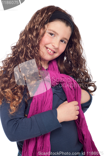 Image of Little girl posing