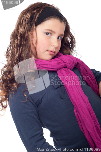 Image of Little girl posing