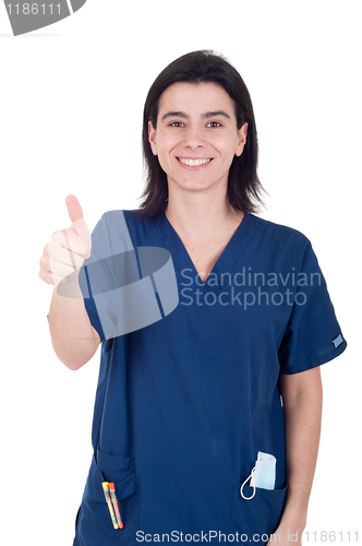 Image of Dentist thumb up