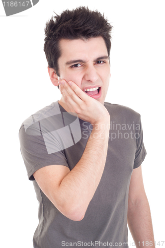 Image of Man with toothache