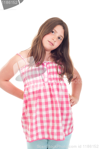 Image of Little girl posing