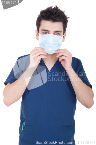 Image of Doctor wearing mask