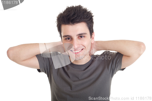 Image of Man relaxing