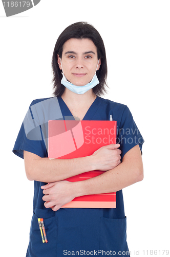 Image of Doctor holding folder