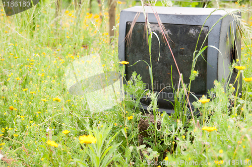 Image of Discarded television