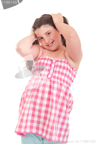 Image of Little girl posing