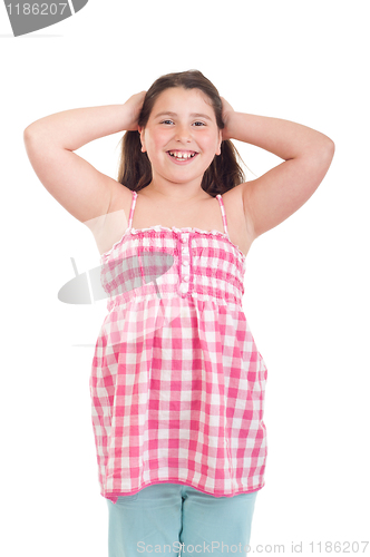 Image of Little girl posing