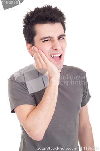 Image of Man with toothache