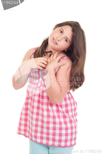 Image of Little girl posing