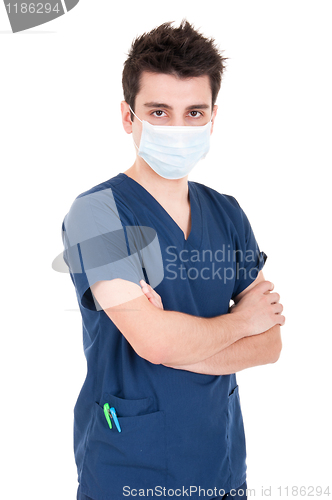 Image of Doctor wearing mask