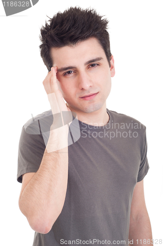 Image of Man with headache