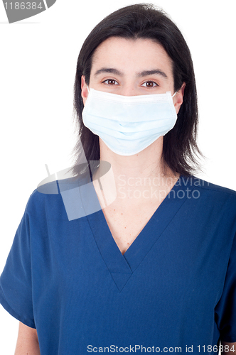 Image of Doctor wearing mask