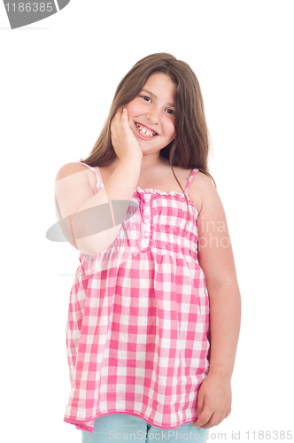 Image of Little girl posing