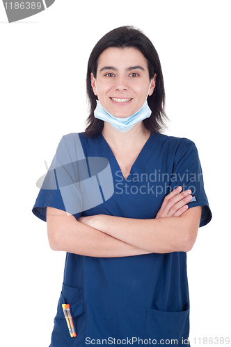 Image of Doctor wearing mask