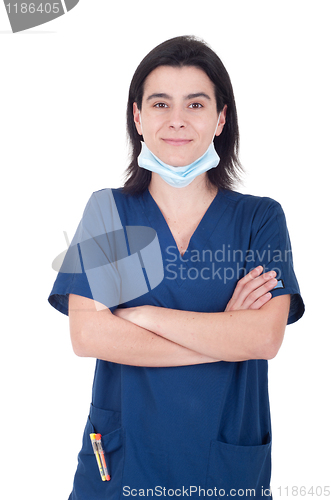 Image of Doctor wearing mask