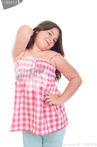 Image of Little girl posing