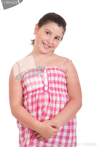 Image of Little girl smiling