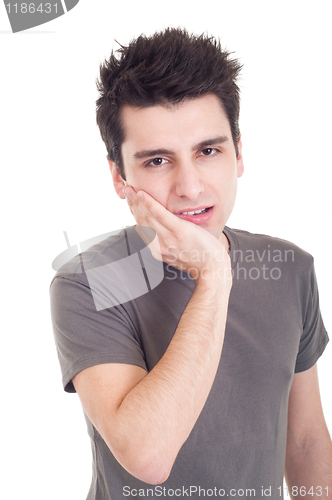 Image of Man with toothache